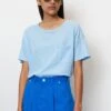 Marc O'Polo DENIM Loose Aus Softem - T-Shirt Basic - Sea Holly -Marc O'Polo 0063519359534aaca91056d5f8fa771f