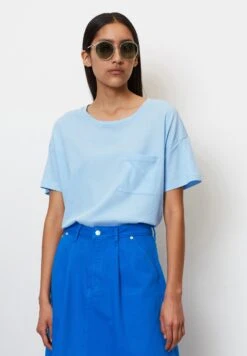 Marc O'Polo DENIM Loose Aus Softem - T-Shirt Basic - Sea Holly