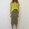 Marc O'Polo Midi Slim Aus Stretchigem Interlock - Kokerrok - Wild Olive 1 Marc O'Polo Midi Slim Aus Stretchigem Interlock - Kokerrok - Wild Olive -Marc O'Polo 00764a5e0ee740d2841064fcb3afdf92