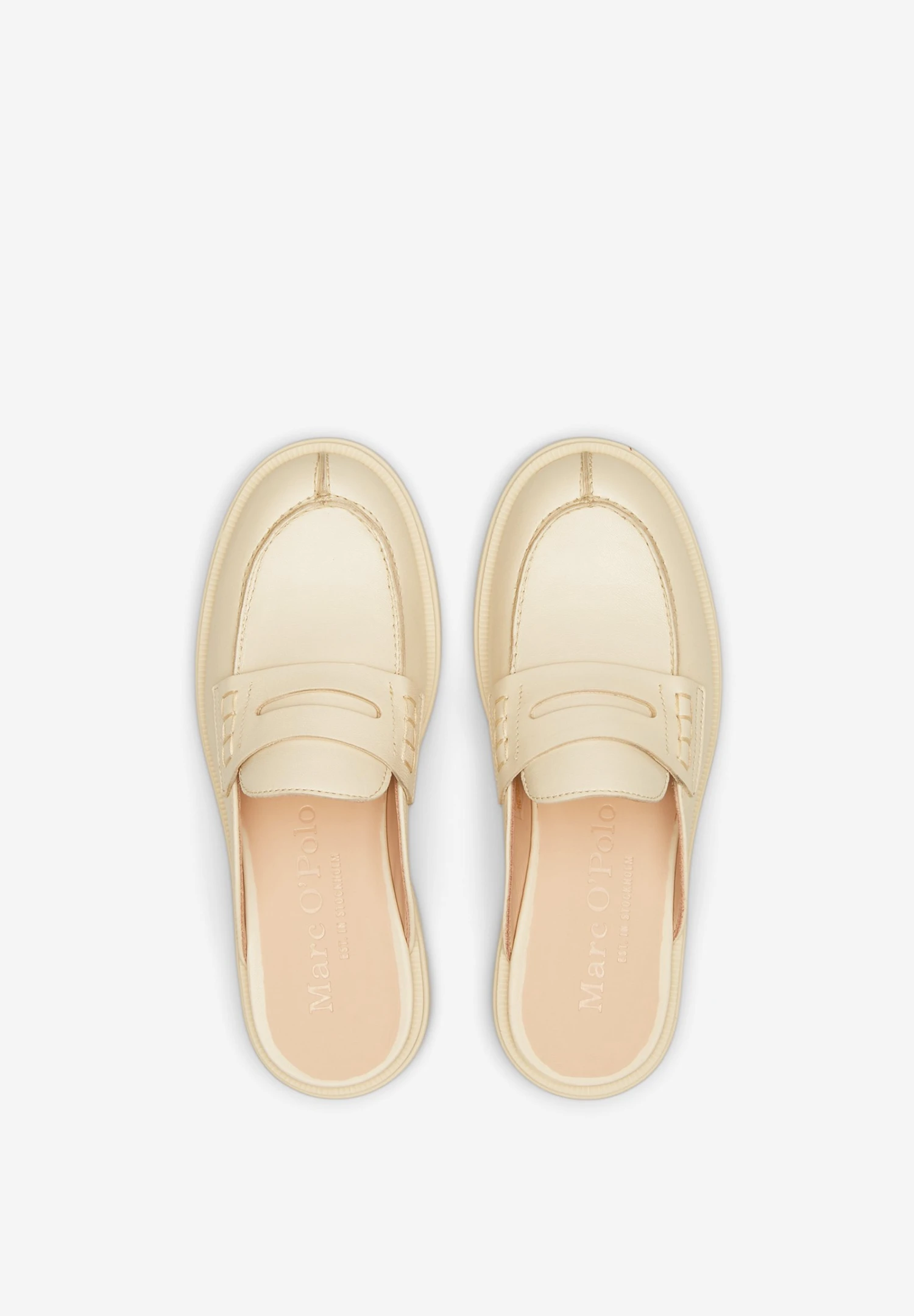 Marc O'Polo Muiltjes - Chalky Sand 5 Marc O'Polo Muiltjes - Chalky Sand - Afbeelding 3