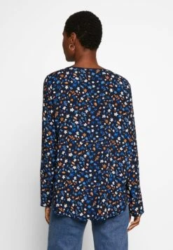 Marc O'Polo Crew Neck Long Sleeved Special Side Seam Printed - Blouse - Multi/Night Sky -Marc O'Polo 01b4bab1f03b48c69a973c3bcf280fa3