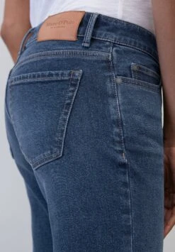 Marc O'Polo 48 Marc O'Polo Modell Alby Aus Stretch - Straight Leg Jeans - Authentic Mid Blue Wash