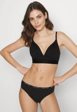 Marc O'Polo Iconic Rib Wireless Padded Bra - T-Shirt Bh - Black -Marc O'Polo 02f53cebc82844ad996dd429cb5fefff