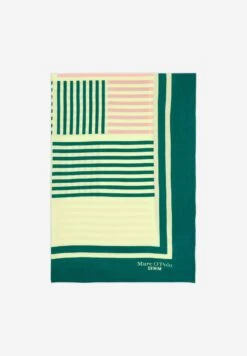 Marc O'Polo DENIM Quadrati Mit Allover-Print - Halsdoek - Green Light Pink -Marc O'Polo 04e244aaf2f4471ba61f20e9aac73fb0