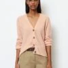 Marc O'Polo Longsleeve, V-Neck - Vest - Rose Powder -Marc O'Polo 0650f93199c047bda9a7b442704cac9b