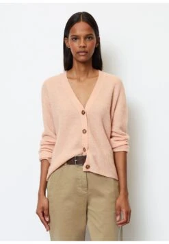Marc O'Polo Longsleeve, V-Neck - Vest - Rose Powder