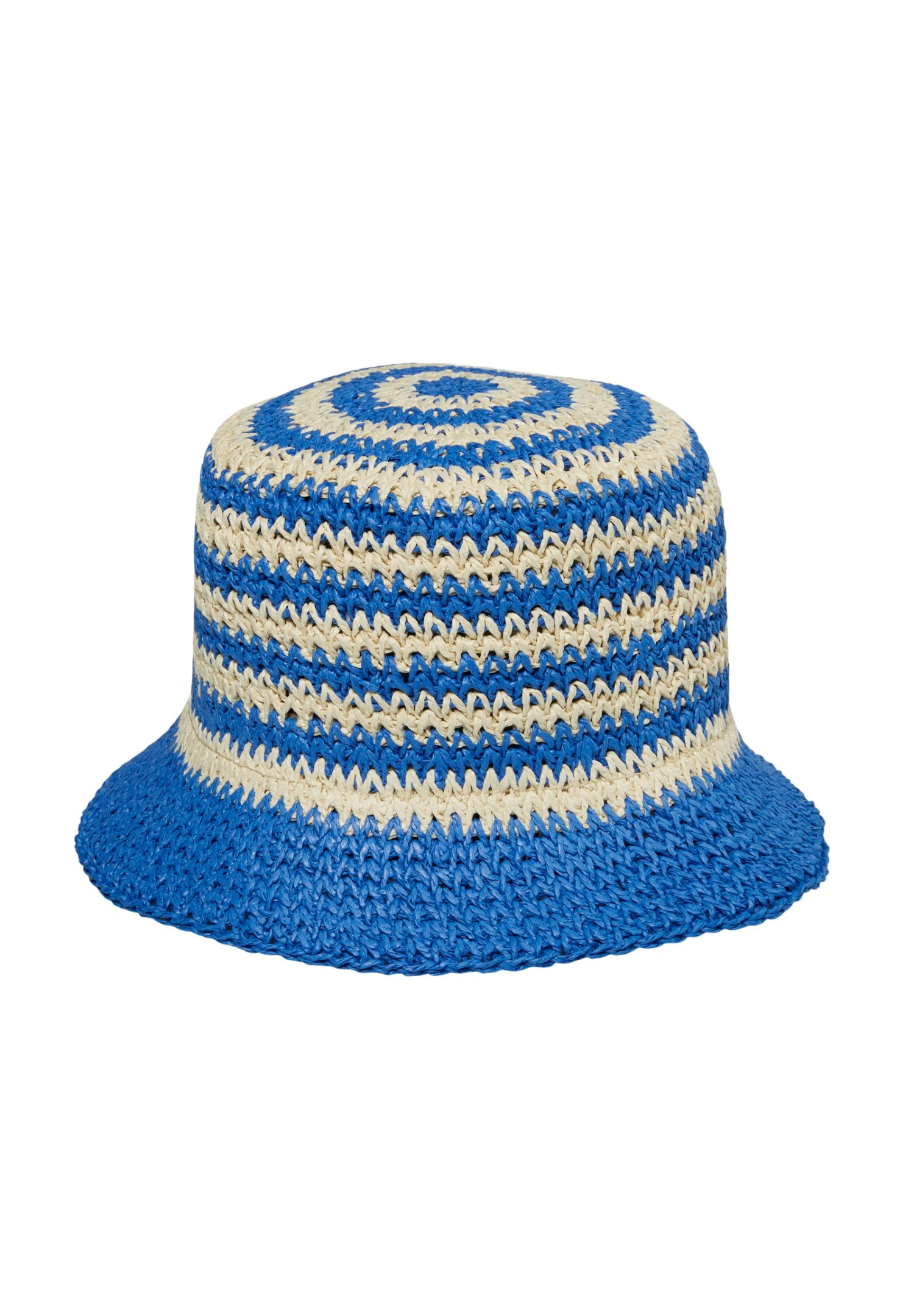 Marc O'Polo Bucket In Raffia Bast Optik - Hoed - Multi Summer Sky 3 Marc O'Polo Bucket In Raffia Bast Optik - Hoed - Multi Summer Sky