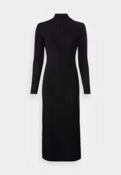 Marc O'Polo Dress Longsleeve Round Neck - Gebreide Jurk - Black