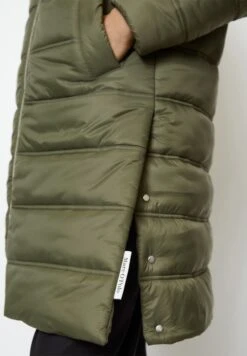 Marc O'Polo Padded Double Stitching With Hood Welt Pockets Z - Winterjas - Olive Crop -Marc O'Polo 09309779e9af4650b8e53b86be30c8e3