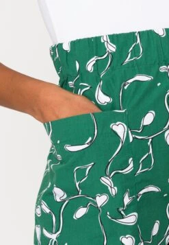 Marc O'Polo DENIM Aop Elastic Waistband Wide Leg - Shorts - White / Tender Buds -Marc O'Polo 09fadaa4834346e0a25168981c1a2acb