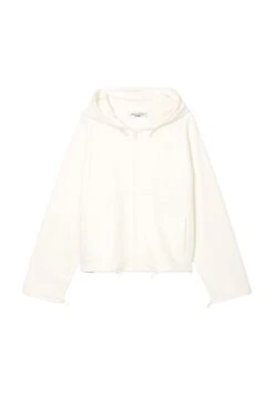 Marc O'Polo DENIM Relaxed - Sweater Met Rits - Scandinavian White