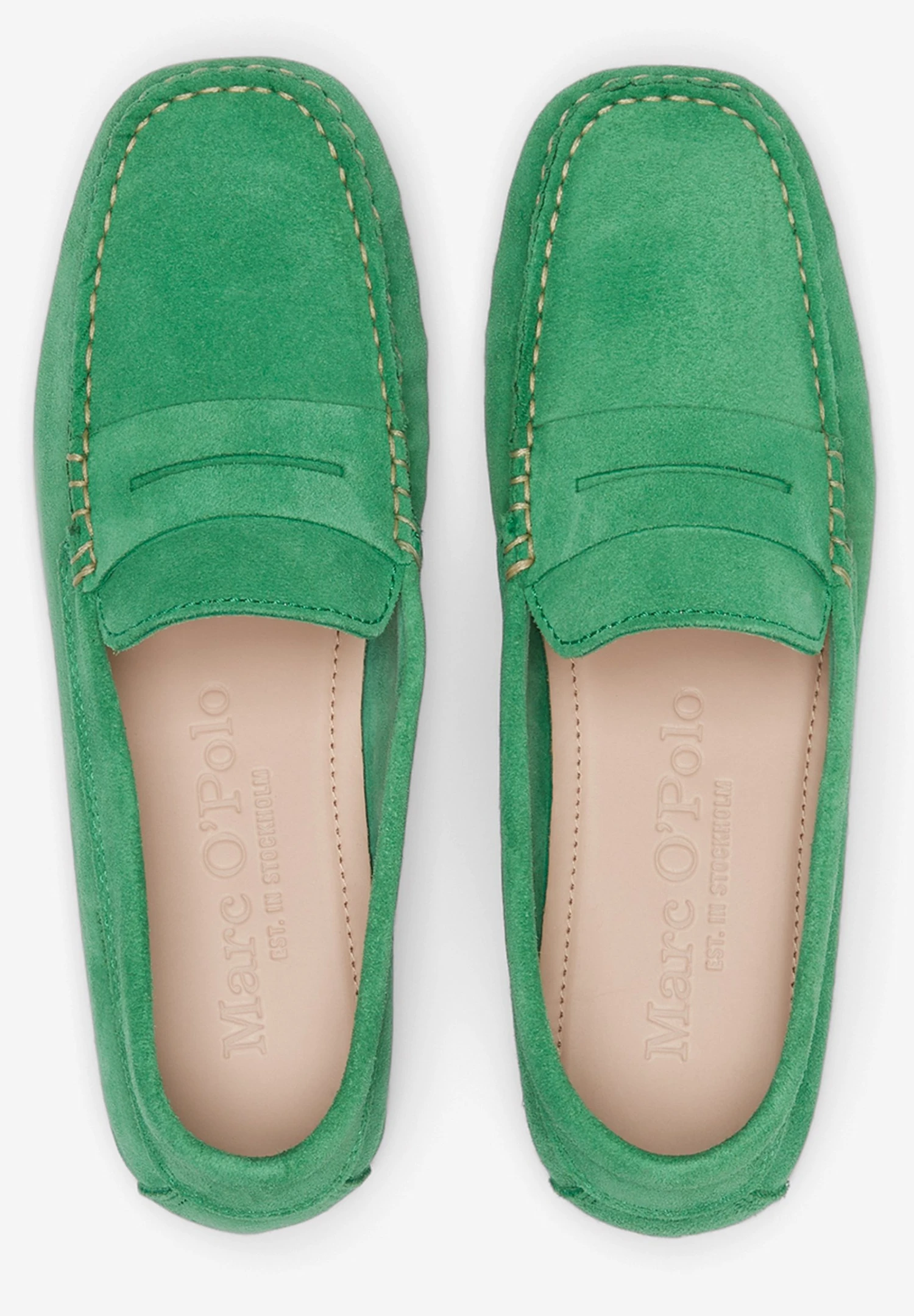Marc O'Polo Mocassins - Vivid Green 5 Marc O'Polo Mocassins - Vivid Green - Afbeelding 3
