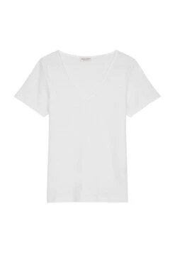 Marc O'Polo V-Neck - T-Shirt Basic - White -Marc O'Polo 102f619fc60e48f7bba036deef8976b6