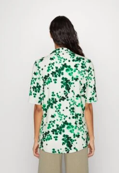 Marc O'Polo Blouse Short Sleeve Classic Fit - Overhemdblouse - Green -Marc O'Polo 1213feff18cf49b2b21c051b3a3e7c9e