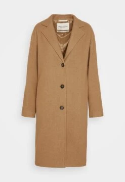 Marc O'Polo Coat Single Breasted Lapel Collar Half Lining - Mantel - Dusty Earth -Marc O'Polo 12731cedc0c94643b592e26c02d1ecb2