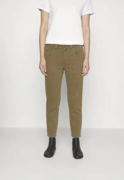Marc O'Polo Trouser Boyfriend Fit Cropped Length - Slim Fit Jeans - Forest Floor -Marc O'Polo 127bb3d0178a4d0795999de2c09a60a8
