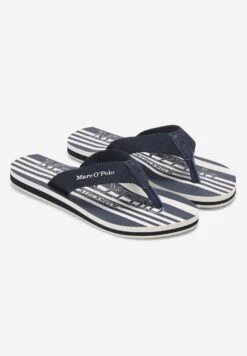 Marc O'Polo Beach-Mit-Muster - Teensandalen - Navy -Marc O'Polo 1344e154ddba49dda239068fba0f1682