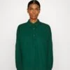 Marc O'Polo Blouse Long Feminine Sleeve Slit At Neck Modern Volume Shape - Blouse - Spring Pine -Marc O'Polo 146037e71dee42838e0614db48fe68d5