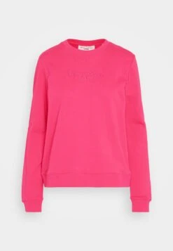 Marc O'Polo DENIM Basic Fit Crew Neck Logo Embroidery - Sweater - Fresh Fuschia -Marc O'Polo 14bdf646e1ff48858633be7c928019eb