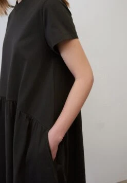 Marc O'Polo DENIM Stil Loose- Jerseyjurk - Black -Marc O'Polo 162bc57180be443787ccc4b669fd59f0