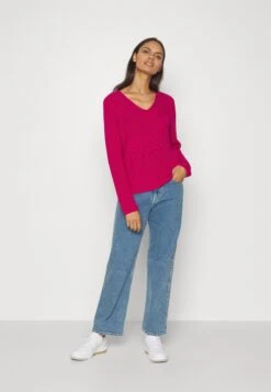 Marc O'Polo Longsleeve V Neck - Trui - Vibrant Pink -Marc O'Polo 16353783235c48d5ae2f84dc9232cc62