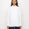 Marc O'Polo Blouse Long Sleeve Easy Shaped Chest Pocket - Overhemdblouse - White -Marc O'Polo 17ac57869f48447c9aab0ff480cceaf2