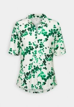 Marc O'Polo Blouse Short Sleeve Classic Fit - Overhemdblouse - Green -Marc O'Polo 17f550ea65b34c459088520d81b5cccc