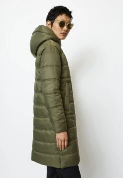 Marc O'Polo Padded Double Stitching With Hood Welt Pockets Z - Winterjas - Olive Crop -Marc O'Polo 186b6b56d97644209b023974898f143a