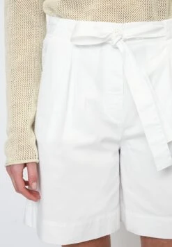 Marc O'Polo Mit Gürtel- Shorts - White -Marc O'Polo 18b845bf6ec74e65b3925f2767b9bc39