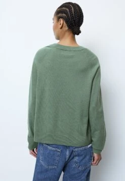 Marc O'Polo DENIM With Crew Neck Raglan Sleeve - Trui - Green Bamboo -Marc O'Polo 198c74794af24e69a96a3ab196558943