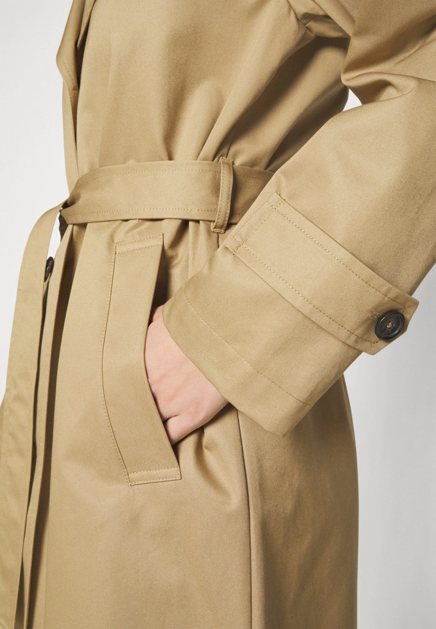 Marc O'Polo Trenchcoat - Trenchcoat - Beige 12 Marc O'Polo Trenchcoat - Trenchcoat - Beige - Afbeelding 10