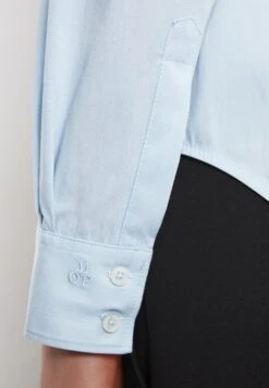 Marc O'Polo Popeline Regular Aus Stretchigem- Overhemdblouse - Light Blue -Marc O'Polo 1d8c5bfedb81473faf1439708ca3eb76
