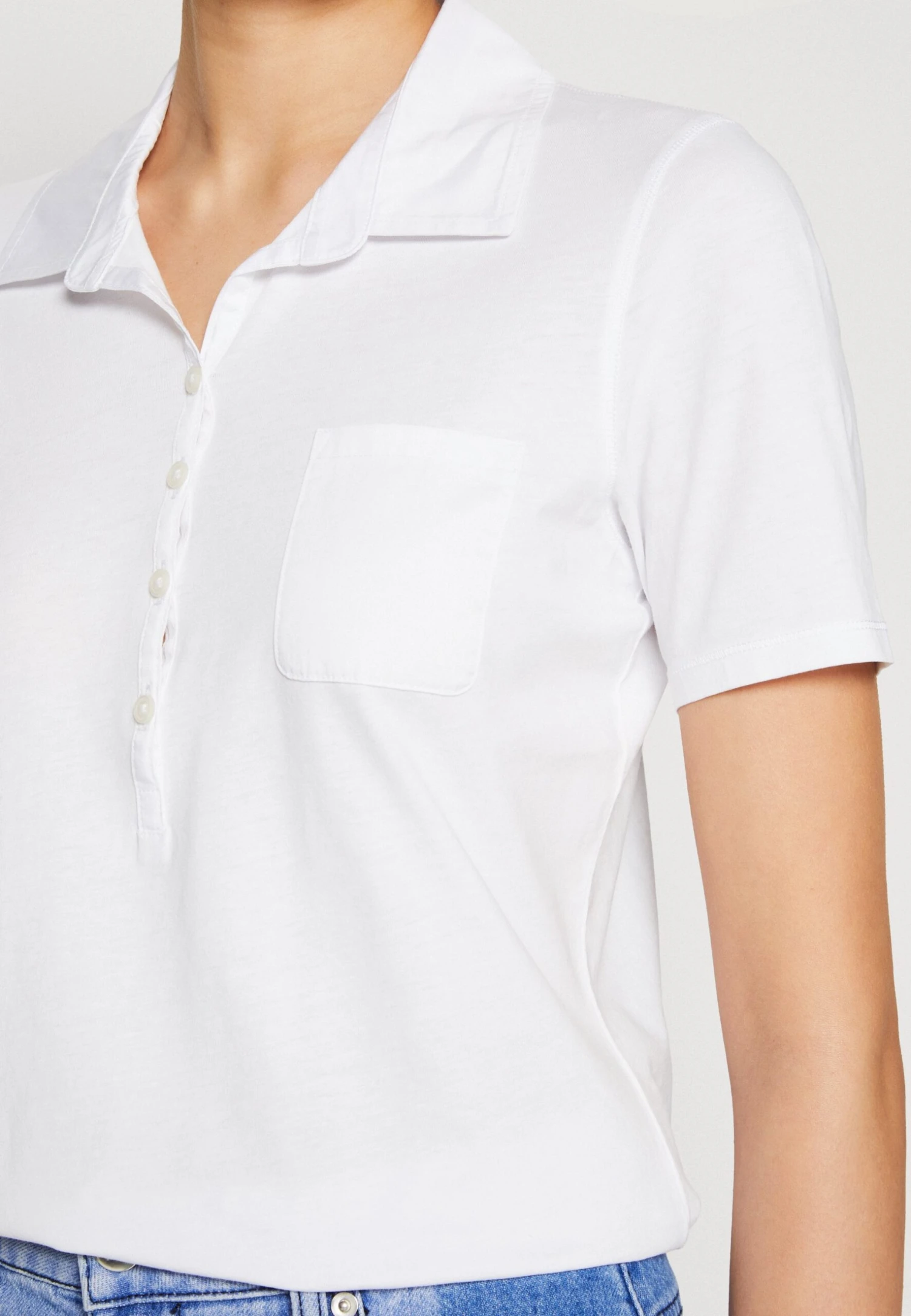 Marc O'Polo Short Sleeve - Poloshirt - White 8 Marc O'Polo Short Sleeve - Poloshirt - White - Afbeelding 6