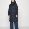 Marc O'Polo Coat Diamond QuiltingLong Detachable Hood Welt - Donsjas - Deep Blue Sea