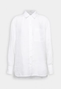 Marc O'Polo Blouse Long Sleeve Easy Shaped Chest Pocket - Overhemdblouse - White -Marc O'Polo 20bdd7e50c5745f49cdb63e9b110555a