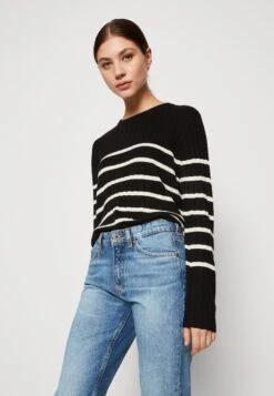 Marc O'Polo Trouser Straight Fit Cropped Length High Waist - Straight Leg Jeans - Mid Blue 80S Wash -Marc O'Polo 20d975ee7fab4e3ba41420a71b1f999e