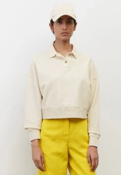 Marc O'Polo Sweater - White Cotton