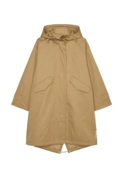 Marc O'Polo Light Padded With Hood Flap Pockets On Sleeve- Parka - Stone Hearth -Marc O'Polo 220b5615dad14c53ab2c4b8de7f3145b