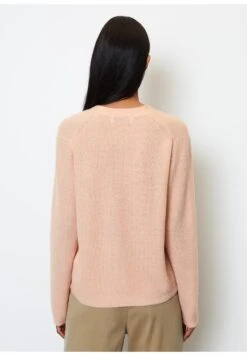 Marc O'Polo Longsleeve, V-Neck - Vest - Rose Powder -Marc O'Polo 22b85e8529a44accb14089cd334120a8