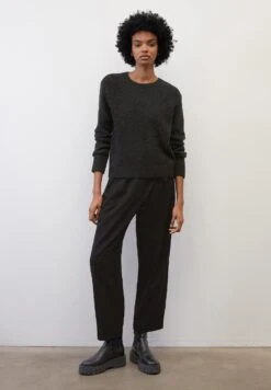 Marc O'Polo Longsleeve Round Neck - Trui - Black -Marc O'Polo 230a3c6e1dc042fb97211ed425174be7