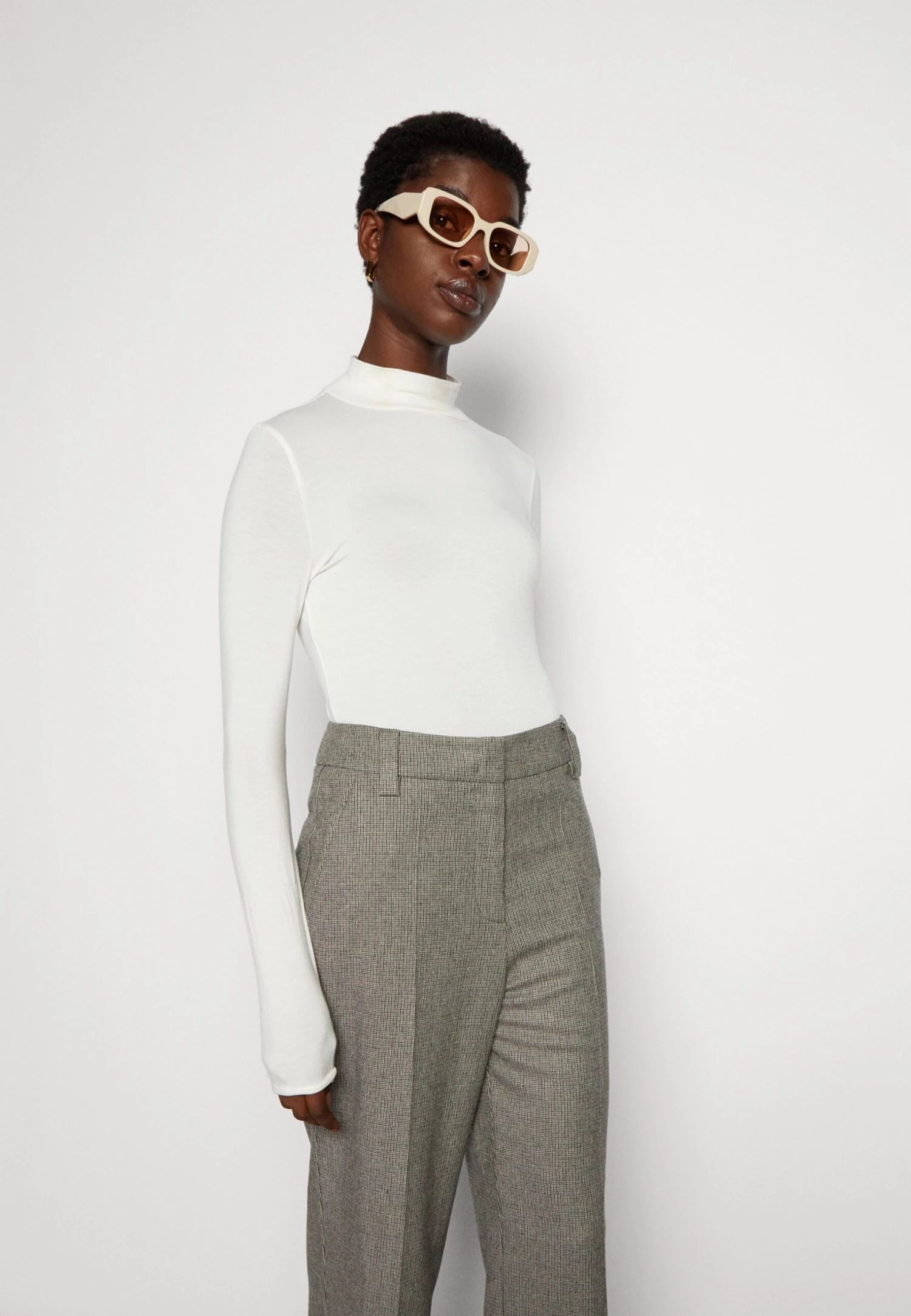 Marc O'Polo Pants Straight Leg High Rise Cropped Length - Broek - Multi 6 Marc O'Polo Pants Straight Leg High Rise Cropped Length - Broek - Multi - Afbeelding 4