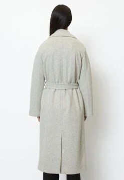 Marc O'Polo Mit Taillen-Gürtel - Trenchcoat - Cloudy Grey Melange -Marc O'Polo 2885f5d5ef3d40e683a986f1fe2b3a45