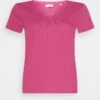 Marc O'Polo DENIM Short Sleeve V-Neck Regualr Fit - T-Shirt Basic - Fresh Fuschia -Marc O'Polo 2900791c6ec34975afcf0e150e82207c