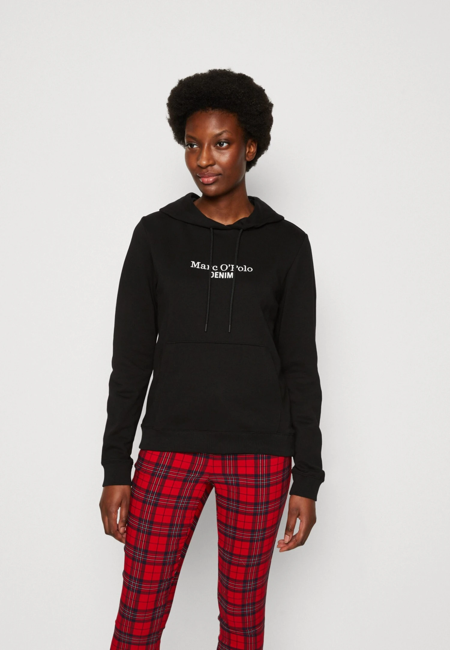 Marc O'Polo DENIM Longsleeve Hooded Chest Embroidery - Sweater - Black 3 Marc O'Polo DENIM Longsleeve Hooded Chest Embroidery - Sweater - Black