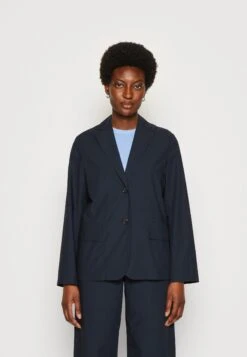 Marc O'Polo Light Summer Style 2 Button Flap Pockets - Blazer - Deep Blue Sea