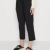 Marc O'Polo Pants Slim Fit Elastic Tape - Broek - Black