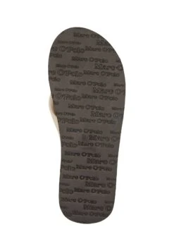 Marc O'Polo Plateau Mit Streifen - Teensandalen - Sand -Marc O'Polo 30404460191641e8a9097d6c81a2358e