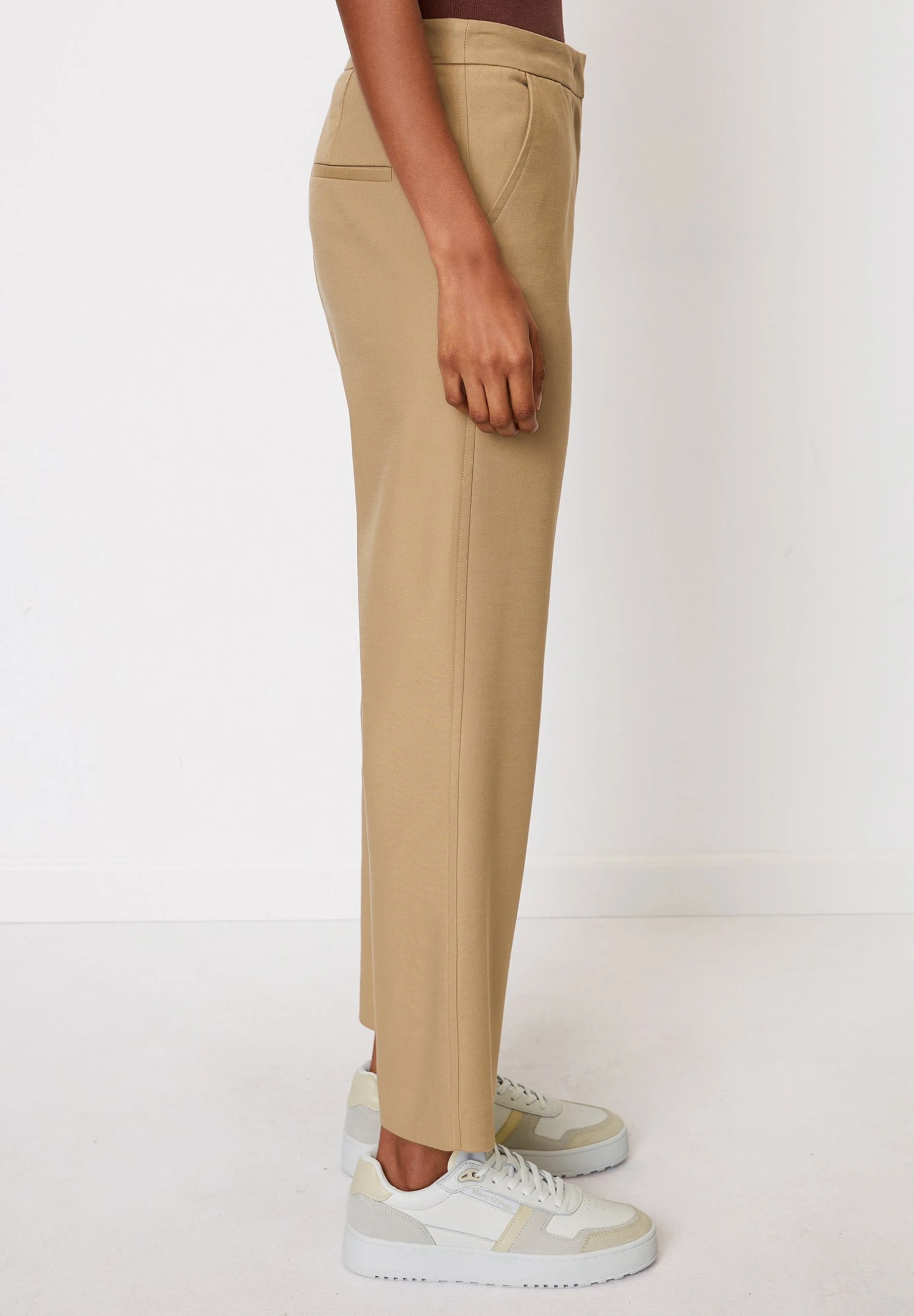 Marc O'Polo Pants Regular Waist Ankle Length French Pockets - Broek - Stone Hearth 7 Marc O'Polo Pants Regular Waist Ankle Length French Pockets - Broek - Stone Hearth - Afbeelding 5