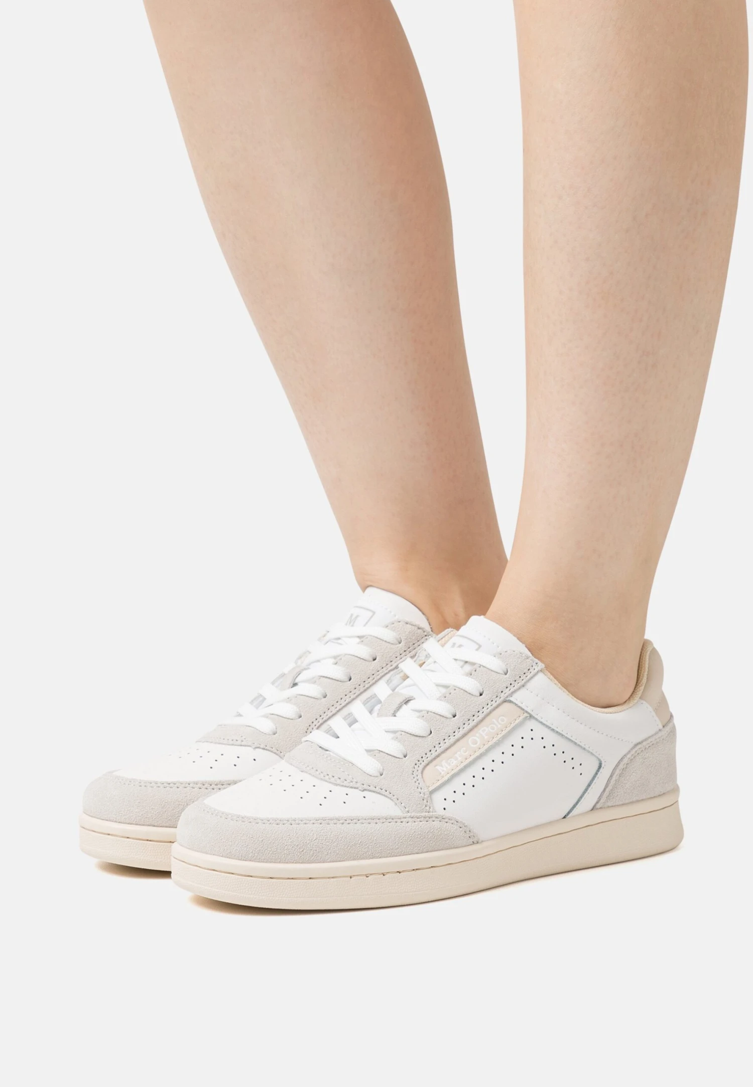 Marc O'Polo Violeta- Sneakers Laag - White/Natural Sand 3 Marc O'Polo Violeta- Sneakers Laag - White/Natural Sand