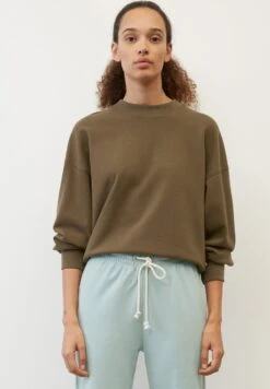 Marc O'Polo Round Neck - Sweater - Dark Walnut